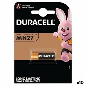 Pilhas Alcalinas DURACELL 12 V MN27 (10 Unidades) de DURACELL, Pilhas - Ref: S8434222, Preço: 15,60 €, Desconto: %