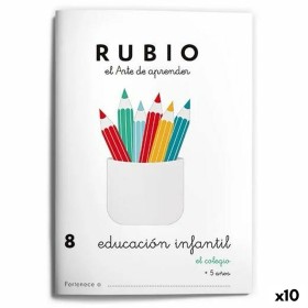 Notizbuch für die frühkindliche Bildung Rubio Nº9 A5 Spanisch (10 Stück) | Tienda24 - Global Online Shop Tienda24.eu