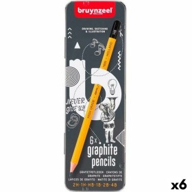 Pencil Set Talens Bruynzeel Burotek 6 Pieces (6 Units) by Talens, Drawing materials - Ref: S8435046, Price: 17,27 €, Discount: %