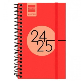 Agenda Finocam SVH Rouge 7,9 x 12,7 cm 2024-2025 de Finocam, Agendas civils & carnets de RDV - Réf : S8435069, Prix : 6,20 €,...