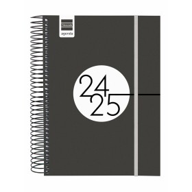 Agenda Finocam Negro 15,5 x 21,2 cm 2024-2025 de Finocam, Agendas y calendarios - Ref: S8435075, Precio: 14,74 €, Descuento: %