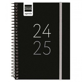 Agenda Finocam Negro 1/8 12 x 16,4 cm 2024-2025 de Finocam, Agendas y calendarios - Ref: S8435085, Precio: 5,97 €, Descuento: %