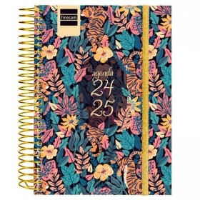 Agenda Finocam Tiger Multicolore 1/8 12 x 16,4 cm 2024-2025 di Finocam, Diari per appuntamenti e agende - Rif: S8435092, Prez...