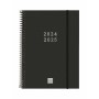 Agenda Finocam Nero A5 15,5 x 21,2 cm 2024-2025 | Tienda24 - Global Online Shop Tienda24.eu