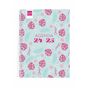 Agenda Finocam COOL Multicolore Quarto 15,5 x 21,2 cm Giungla 2024-2025 di Finocam, Diari per appuntamenti e agende - Rif: S8...