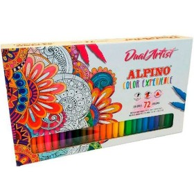 Set of Felt Tip Pens Alpino Dual Artist Multicolour by Alpino, Drawing materials - Ref: M0314122, Price: 38,22 €, Discount: %