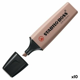 Highlighter Stabilo Red (10 Units) | Tienda24 - Global Online Shop Tienda24.eu