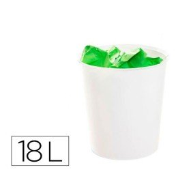 Rubbish bin Archivo 2000 2001 BL PS White polypropylene by Archivo 2000, Wastebaskets - Ref: M0314193, Price: 7,07 €, Discoun...