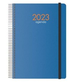 Agenda DOHE SYNCRO Azzurro Quarto 15 x 21 cm 2023 di DOHE, Diari per appuntamenti e agende - Rif: S8436758, Prezzo: 11,81 €, ...