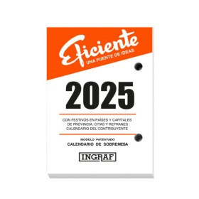 Calendario de Sobremesa Ingraf 8,2 x 11,6 cm 2025 de Ingraf, Calendarios de escritorio - Ref: S8436814, Precio: 4,56 €, Descu...