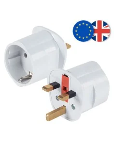 Adaptateur de courant UK de BigBuy Tech, Adaptateurs pour l'international - Ref: H1000121, Precio: €2.26, Descuento: %