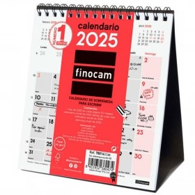 Calendario de Sobremesa Finocam Papel 14 x 15 cm 2025 de Finocam, Calendarios de escritorio - Ref: S8436984, Precio: 4,48 €, ...