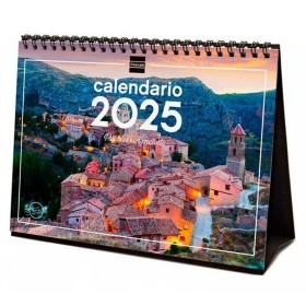 Calendario de Sobremesa Finocam Papel 11 x 11 cm 2025 | Tienda24 - Global Online Shop Tienda24.eu