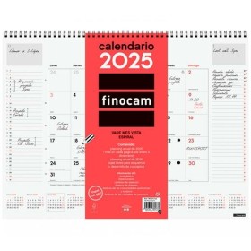 Calendario de Sobremesa Finocam Papel 11 x 11 cm 2025 | Tienda24 - Global Online Shop Tienda24.eu