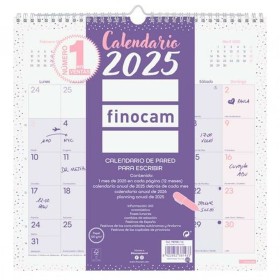 Wandkalender Finocam Papier 2025 54 x 42 cm | Tienda24 - Global Online Shop Tienda24.eu