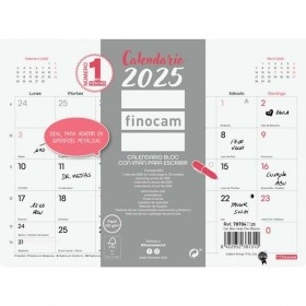 Calendario de pared Finocam CHIC Blanco Papel 2025 21 x 15 cm de Finocam, Calendarios de pared - Ref: S8437029, Precio: 5,71 ...