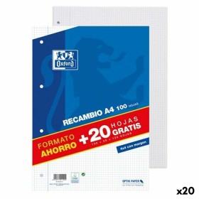 Bloc de Notes Oxford 90 g/m² (20 Unités) de Oxford, Boîtes et sacs cadeaux - Réf : S8437095, Prix : 61,81 €, Remise : %