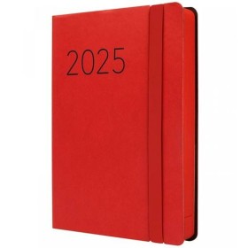 Agenda Finocam FLEXI Rosso 11,8 x 16,8 cm 2025 Liscia di Finocam, Diari per appuntamenti e agende - Rif: S8437137, Prezzo: 11...