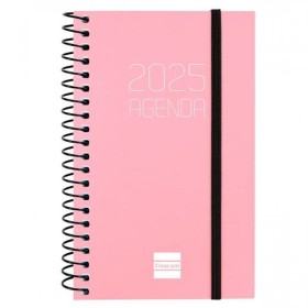 Agenda Finocam OPAQUE Rose Mini 7,9 x 12,7 cm 2025 de Finocam, Agendas civils & carnets de RDV - Réf : S8437161, Prix : 6,20 ...