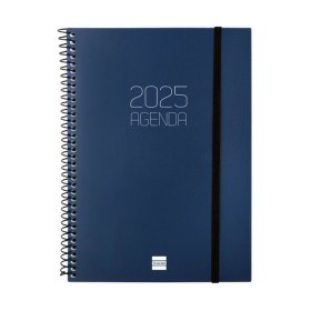 Agenda Finocam OPAQUE Azul A5 15,5 x 21,2 cm 2025 de Finocam, Agendas y calendarios - Ref: S8437167, Precio: 8,30 €, Descuent...