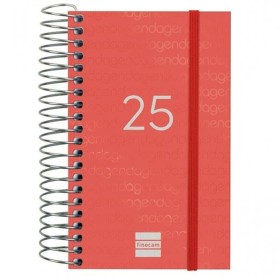 Agenda Finocam YEAR Rouge Mini 7,9 x 12,7 cm 2025 de Finocam, Agendas civils & carnets de RDV - Réf : S8437383, Prix : 10,36 ...