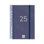 Diary Finocam YEAR Blue 11,7 x 18,1 cm 2025 | Tienda24 - Global Online Shop Tienda24.eu