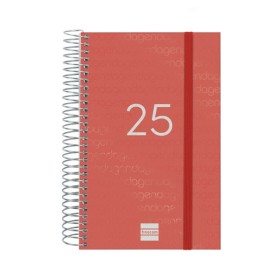 Agenda Finocam YEAR Rojo 11,7 x 18,1 cm 2025 de Finocam, Agendas y calendarios - Ref: S8437386, Precio: 12,34 €, Descuento: %