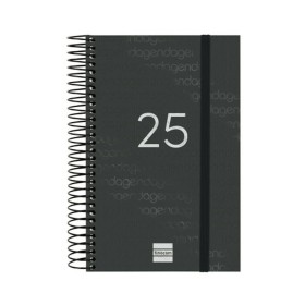 Agenda Finocam YEAR Negro 11,7 x 18,1 cm 2025 de Finocam, Agendas y calendarios - Ref: S8437387, Precio: 12,34 €, Descuento: %