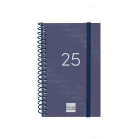 Agenda Finocam YEAR Bleu Mini 7,9 x 12,7 cm 2025 de Finocam, Agendas civils & carnets de RDV - Réf : S8437393, Prix : 6,20 €,...