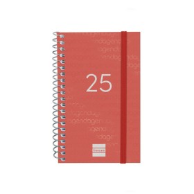 Agenda Finocam YEAR Rojo Mini 7,9 x 12,7 cm 2025 de Finocam, Agendas y calendarios - Ref: S8437394, Precio: 6,20 €, Descuento: %