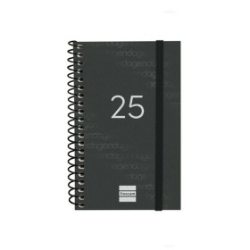 Agenda Finocam YEAR Nero Mini 7,9 x 12,7 cm 2025 di Finocam, Diari per appuntamenti e agende - Rif: S8437395, Prezzo: 6,20 €,...