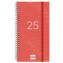 Agenda Finocam YEAR Rosso Mini 9,4 x 17,1 cm 2025 | Tienda24 - Global Online Shop Tienda24.eu