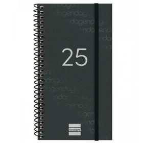 Agenda Finocam YEAR Noir Mini 9,4 x 17,1 cm 2025 de Finocam, Agendas civils & carnets de RDV - Réf : S8437398, Prix : 6,63 €,...