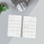 Agenda Finocam YEAR Negro 11,7 x 18,1 cm 2025 | Tienda24 - Global Online Shop Tienda24.eu