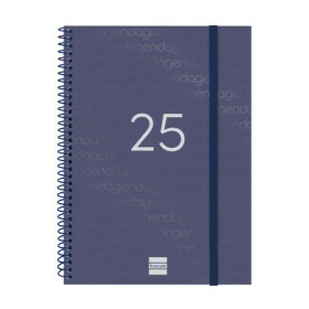 Agenda Finocam YEAR Azul A5 15,5 x 21,2 cm 2025 de Finocam, Agendas e calendários - Ref: S8437402, Preço: 8,30 €, Desconto: %