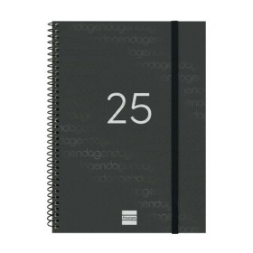 Agenda Finocam YEAR Negro A5 15,5 x 21,2 cm 2025 de Finocam, Agendas y calendarios - Ref: S8437404, Precio: 8,30 €, Descuento: %