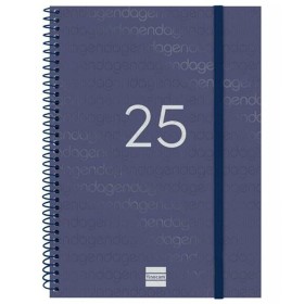 Agenda Finocam YEAR Azul A5 15,5 x 21,2 cm 2025 de Finocam, Agendas y calendarios - Ref: S8437408, Precio: 8,28 €, Descuento: %