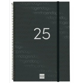 Agenda Finocam YEAR Negro A4 21 x 29,7 cm 2025 de Finocam, Agendas y calendarios - Ref: S8437412, Precio: 13,96 €, Descuento: %