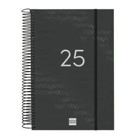 Agenda Finocam YEAR Negro 16,5 x 24,2 cm 2025 de Finocam, Agendas y calendarios - Ref: S8437416, Precio: 19,48 €, Descuento: %