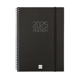 Agenda Finocam OPAQUE Negro A5 15,5 x 21,2 cm 2025 de Finocam, Agendas y calendarios - Ref: S8437420, Precio: 8,30 €, Descuen...