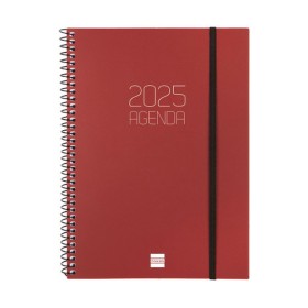 Agenda Finocam OPAQUE Bordeaux A5 15,5 x 21,2 cm 2025 di Finocam, Diari per appuntamenti e agende - Rif: S8437421, Prezzo: 8,...