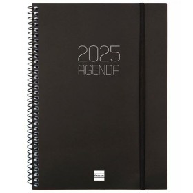 Agenda Finocam OPAQUE Negro A5 15,5 x 21,2 cm 2025 de Finocam, Agendas y calendarios - Ref: S8437423, Precio: 8,28 €, Descuen...