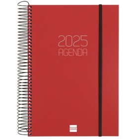 Agenda Finocam OPAQUE Bordeaux 16,5 x 24,2 cm 2025 de Finocam, Agendas civils & carnets de RDV - Réf : S8437431, Prix : 19,48...