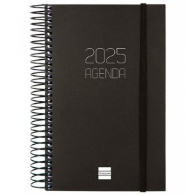 Agenda Finocam OPAQUE Negro 11,7 x 18,1 cm 2025 de Finocam, Agendas y calendarios - Ref: S8437433, Precio: 12,34 €, Descuento: %