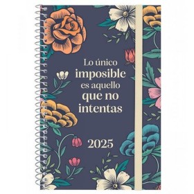 Agenda Finocam DESIGN COLLECTION 11,7 x 18,1 cm 2025 Floreale di Finocam, Diari per appuntamenti e agende - Rif: S8437505, Pr...