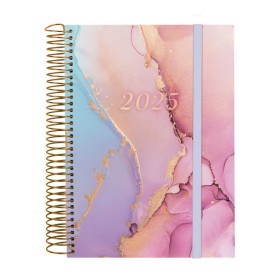 Agenda Finocam DESIGN COLLECTION A5 15,5 x 21,2 cm 2025 Floral de Finocam, Agendas e calendários - Ref: S8437518, Preço: 13,9...