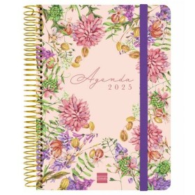 Agenda Finocam CLOE A5 15,5 x 21,2 cm 2025 Floral de Finocam, Agendas civils & carnets de RDV - Réf : S8437522, Prix : 17,92 ...