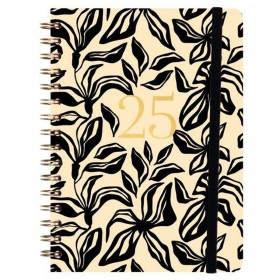 Agenda Finocam YOU A5 15,5 x 21,2 cm 2025 Floral de Finocam, Agendas civils & carnets de RDV - Réf : S8437527, Prix : 9,95 €,...