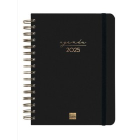 Agenda Finocam ALMA Negro A5 15,5 x 21,2 cm 2025 de Finocam, Agendas y calendarios - Ref: S8437541, Precio: 15,96 €, Descuent...