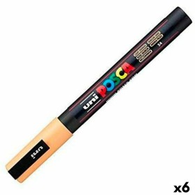 Acryl-Farbstift POSCA PC-3M Hellorange 0,9-1,3 mm (6 Stück) von POSCA, Permanent-Marker - Ref: S8437630, Preis: 20,53 €, Raba...